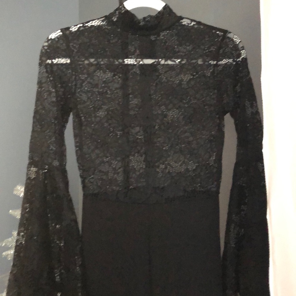 Fashion Nova lace jumpsuit